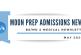 May Admissions News
