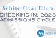 🎙️ Checking In: 2026 Admissions Cycle